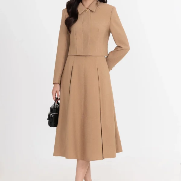 Chân váy xếp ly Camille Pleated