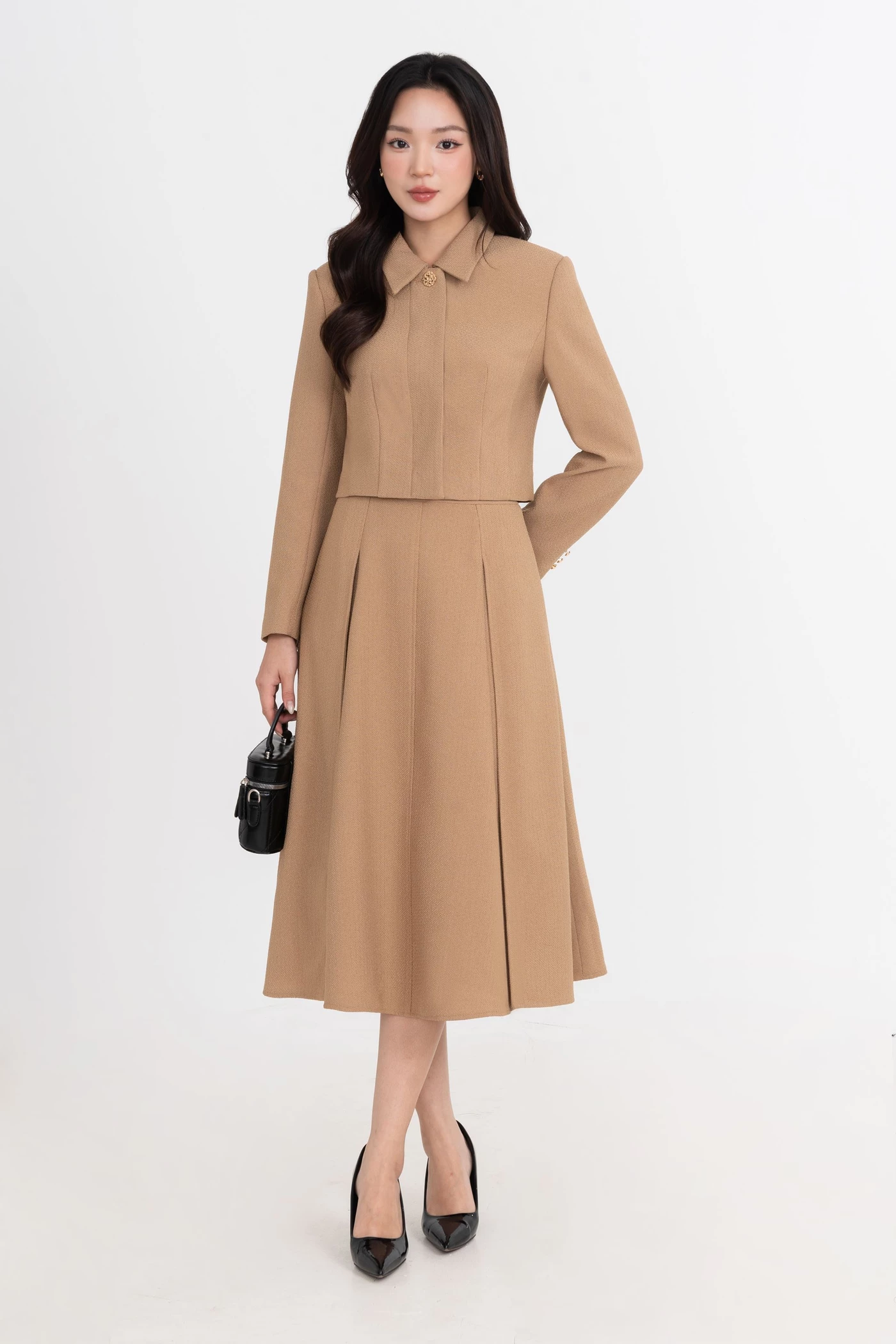 Chân váy xếp ly Camille Pleated